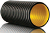 CORRUGATED HDPE pipe SN8 without socket