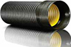 CORRUGATED HDPE pipe SN8 with socket